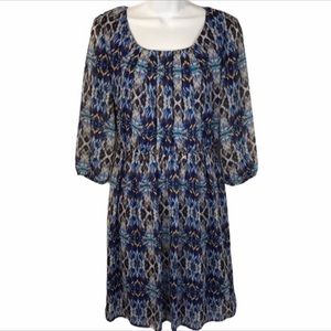 Luxology Silky Blue Dress NWT